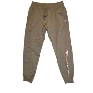 Champion Brown Joggers with Logo Medium